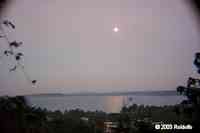 03-02-08 Moonset over Tenacatita Bay